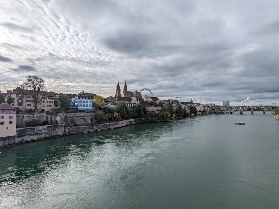 The Rhine, the Münster and the Ferris wheel