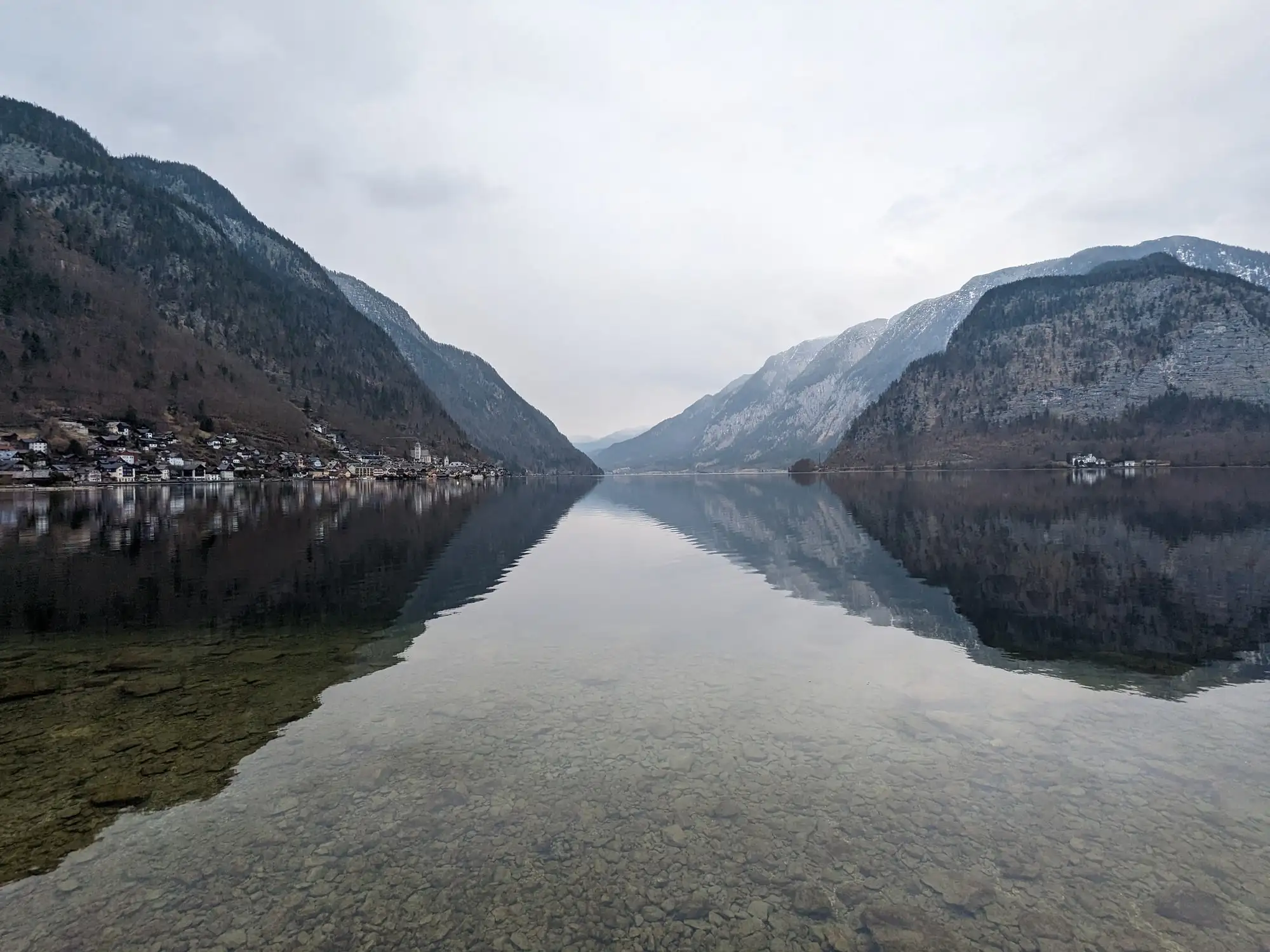 The lake at Hallstatt, photographed on one of our own trips
