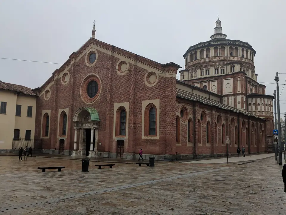 Santa Maria delle Grazie in brick and stone