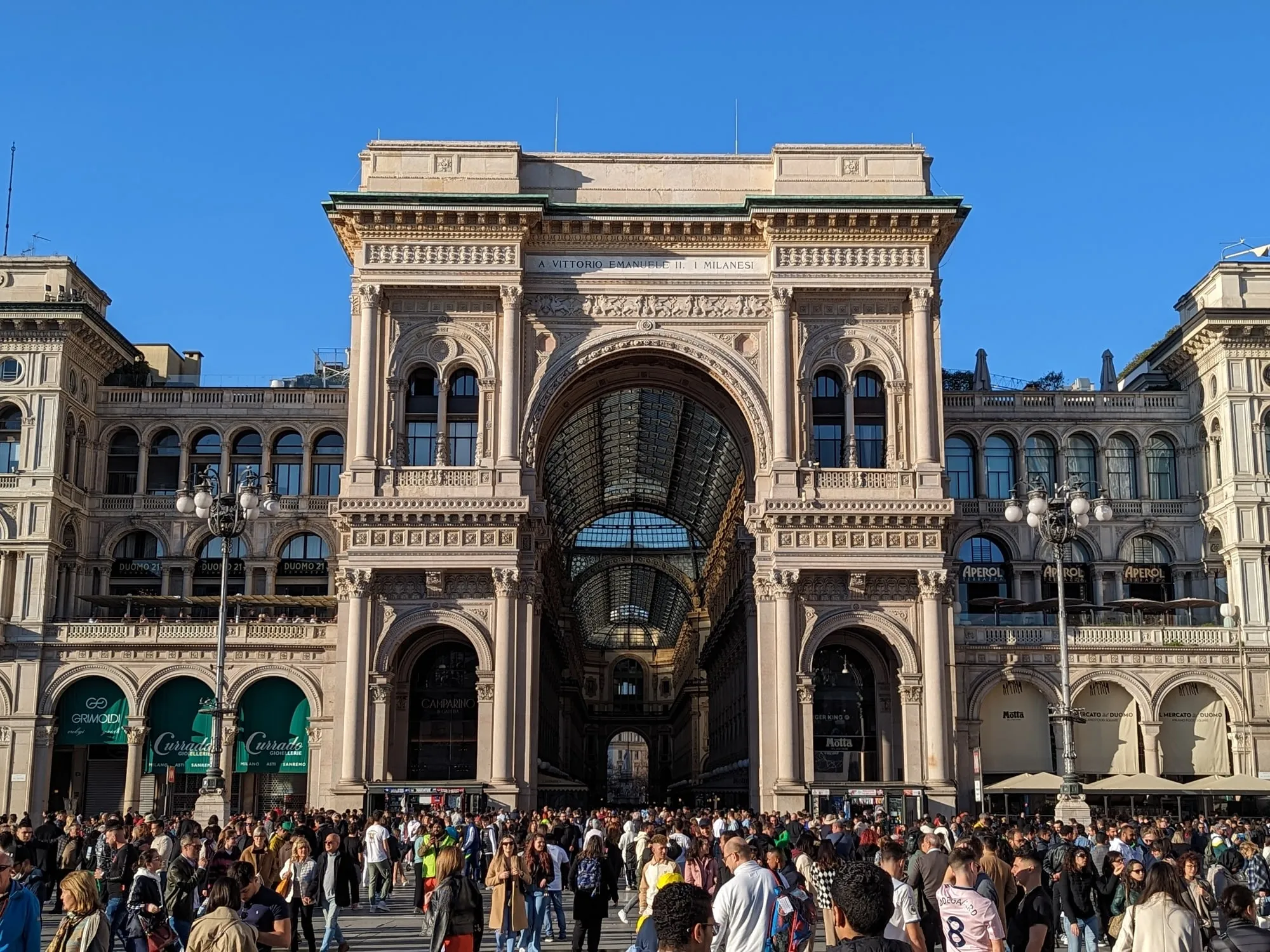 Milan, Italy, photographed on this trip