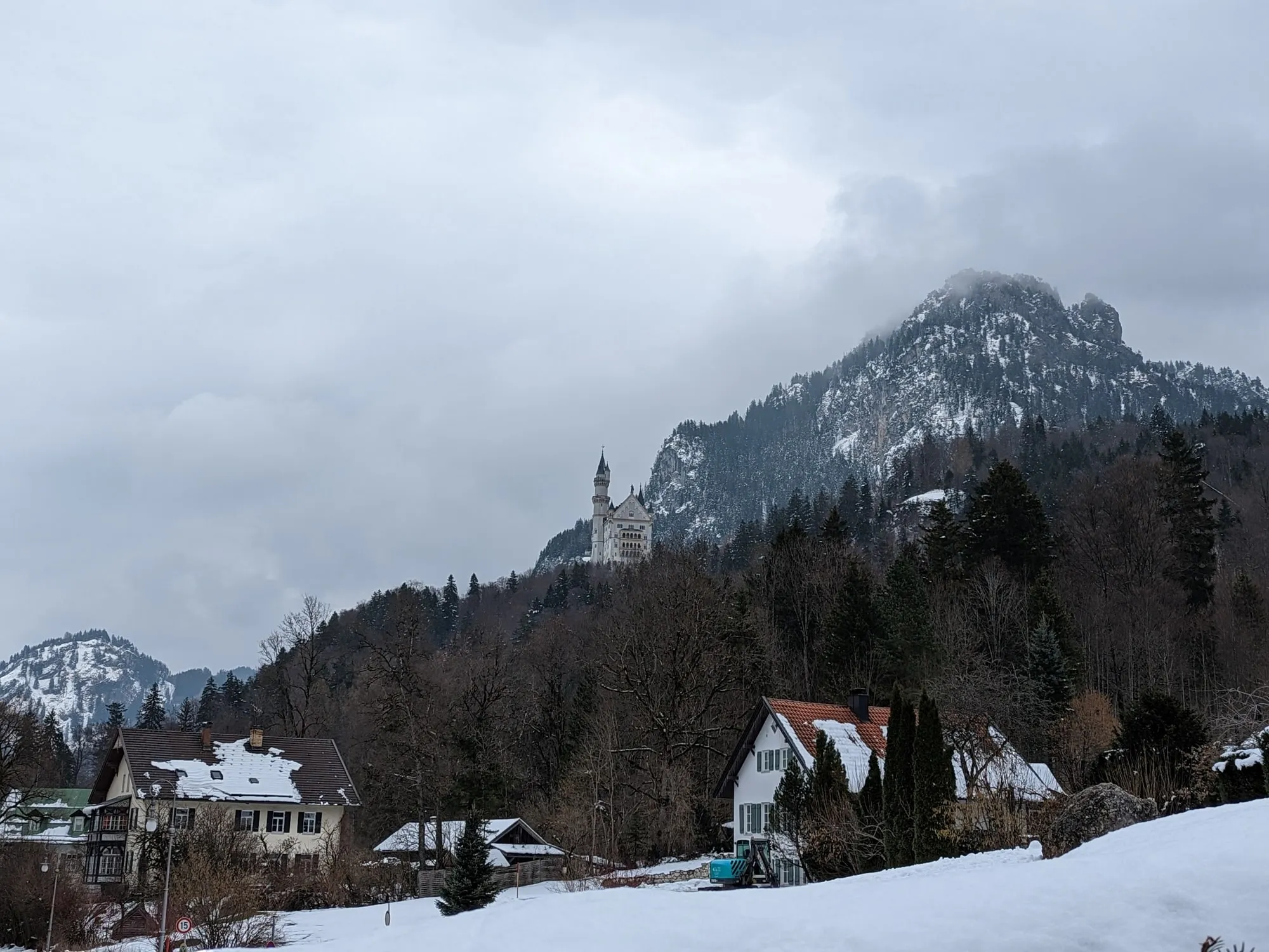 Neuschwanstein, Germany, photographed on this trip