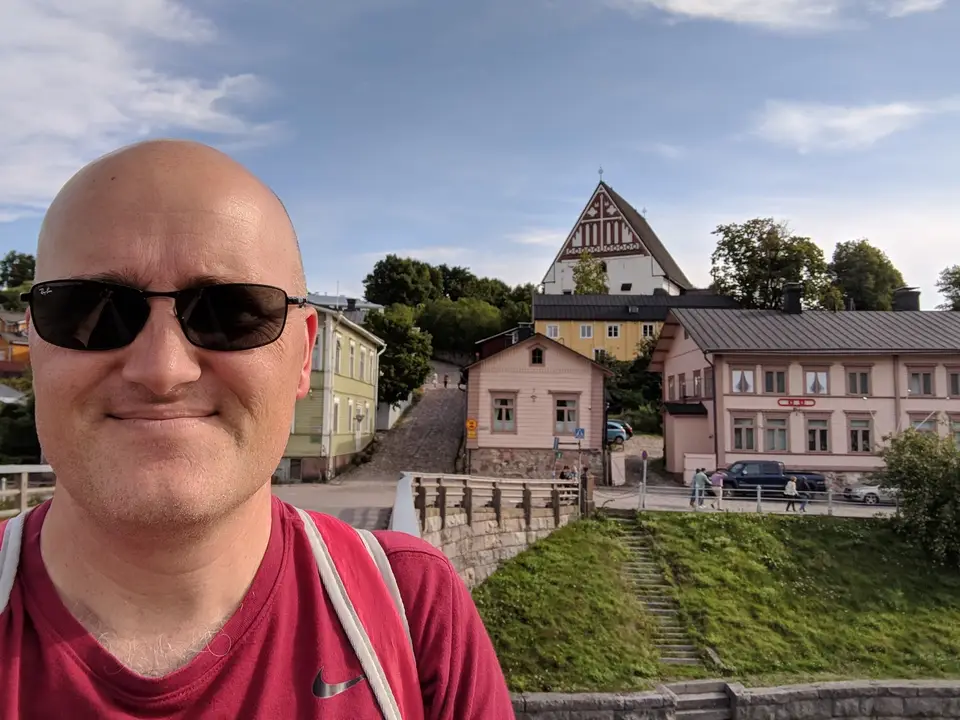 Above the old town at Porvoo