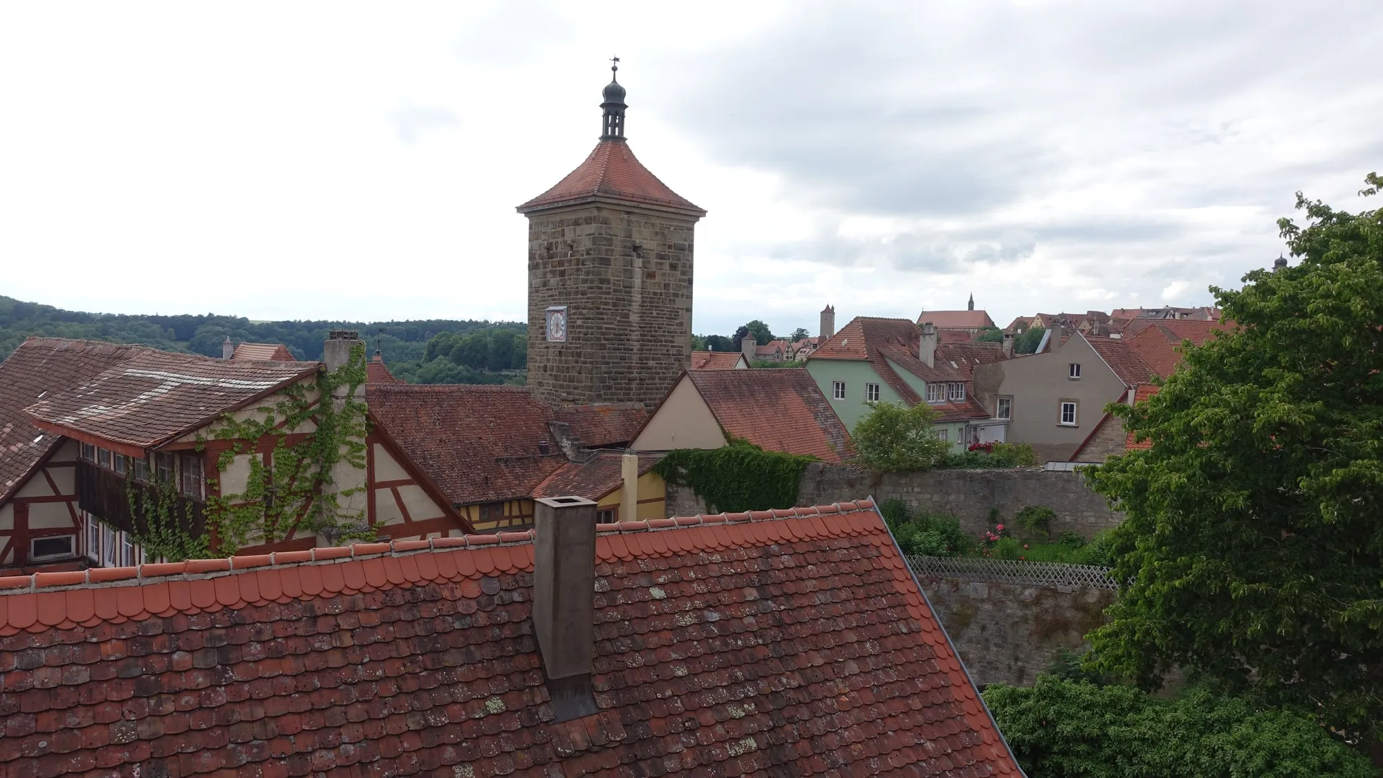 The tower and the country beyond the wall