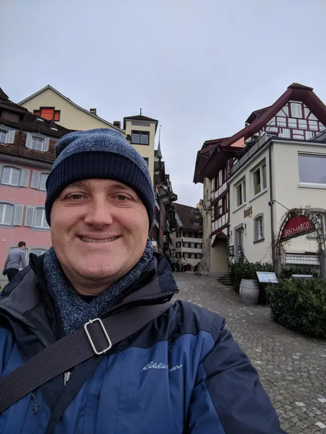 In the old town at Zug